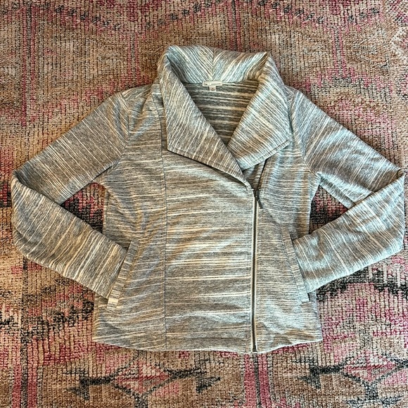 GAP Moto-Style Fitted Cotton Jacket- Size XS - Picture 2 of 4